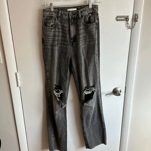 PacSun 90s boyfriend, black jeans size 27